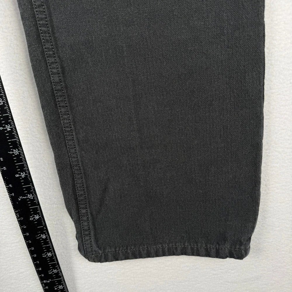 Calvin Klein Jeans‎ Mens 38x32 Washed Black Straight Leg 100% Cotton Denim Pants